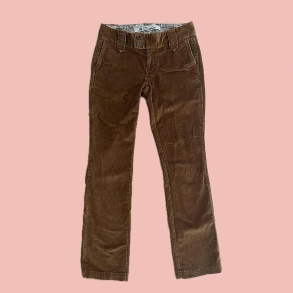Vintage Y2K GAP corduroy pants in a rich camel brown - Picture 1 of 8